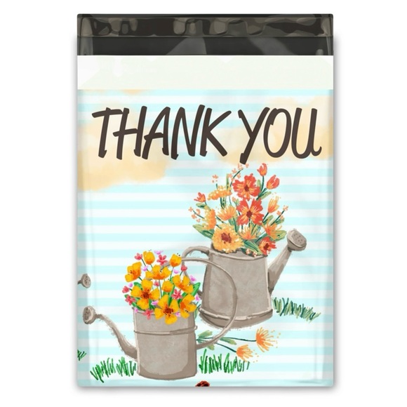 25 CT 10x13 Watering Can Poly Mailers Premium Bags - Picture 3 of 3